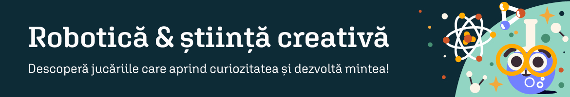 Robotica stiinta creativa stripe d